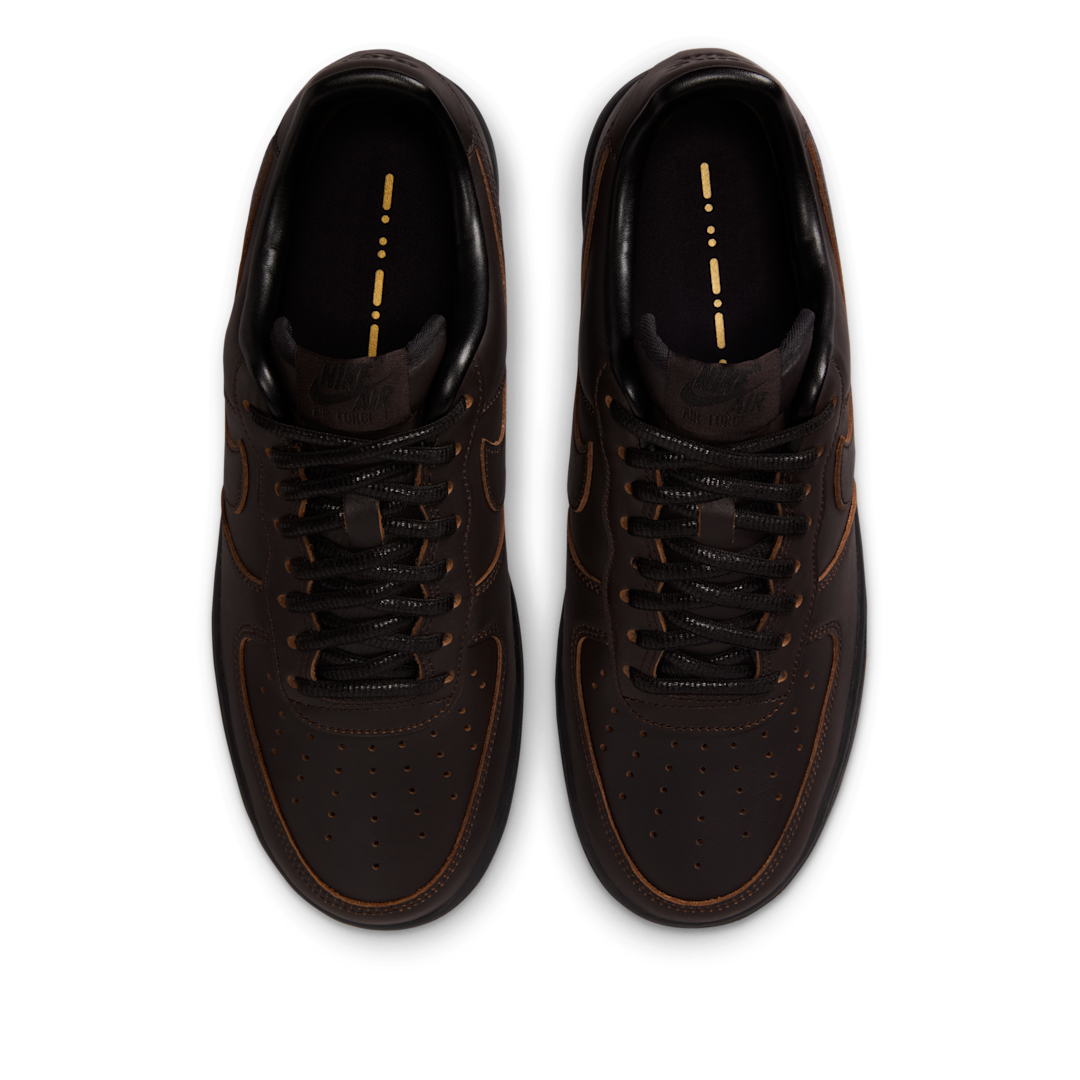 Nike Air Force 1 Low '07 PRM Morse Code Velvet Brown Black