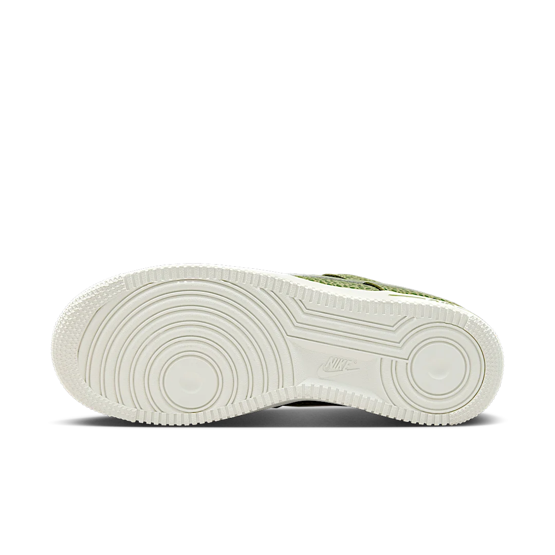 Nike Air Force 1 Low '07 PRM Safari Oil Green, Sail/Honeydew-Oil Green-Treeline (FV6519-200)