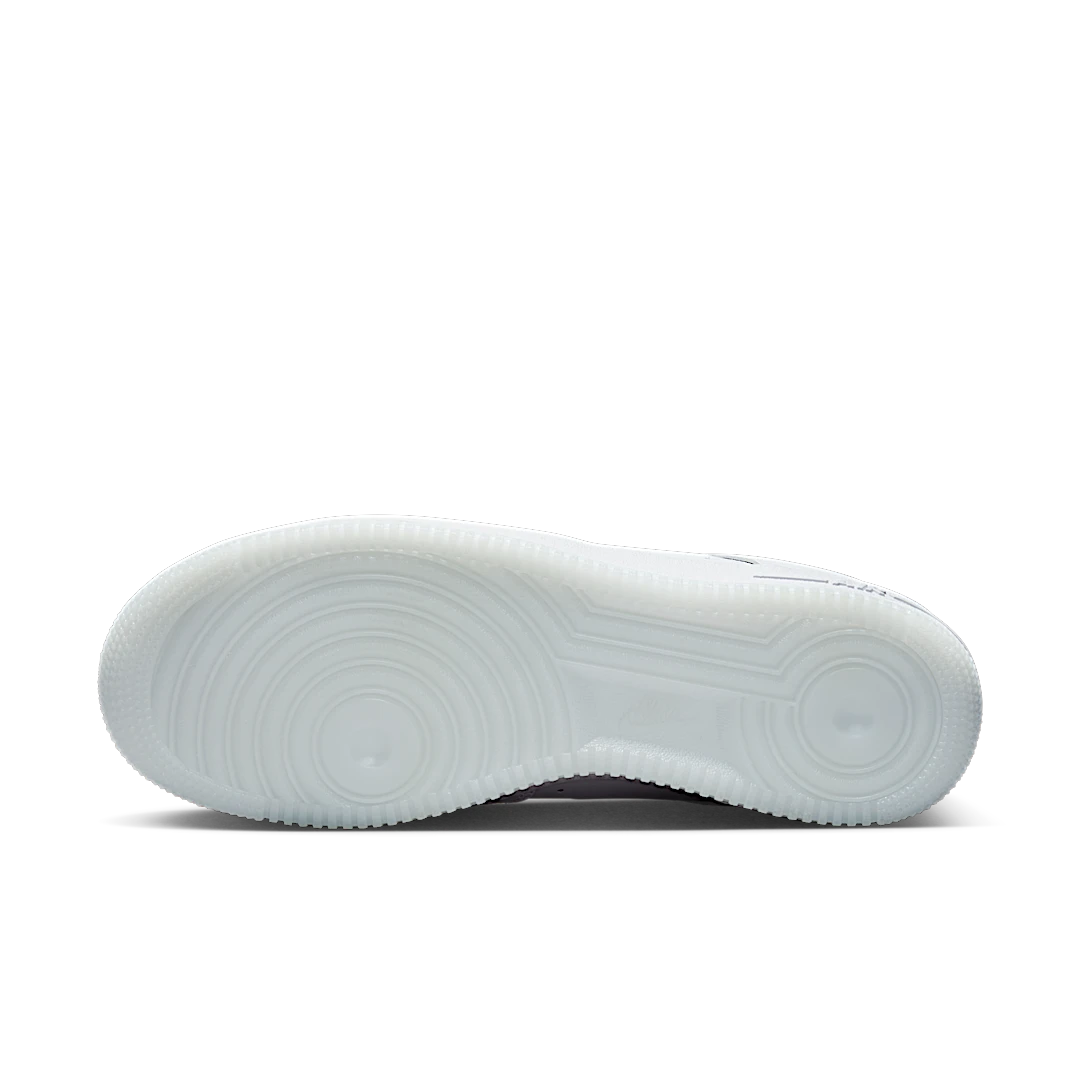 Nike Air Force 1 Low '07 Retro Color of the Month Jewel Swoosh Triple White, White/White-White (FN5924-100)