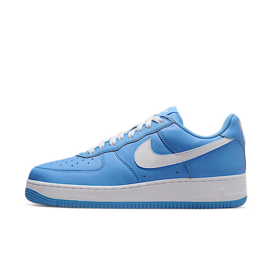 Nike Air Force 1 Low '07 Retro Color of the Month University Blue, University Blue/White-Metallic Gold (DM0576-400)