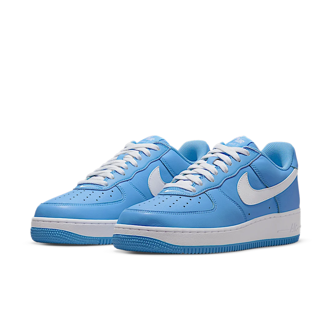 Nike Air Force 1 Low '07 Retro Color of the Month University Blue, University Blue/White-Metallic Gold (DM0576-400)