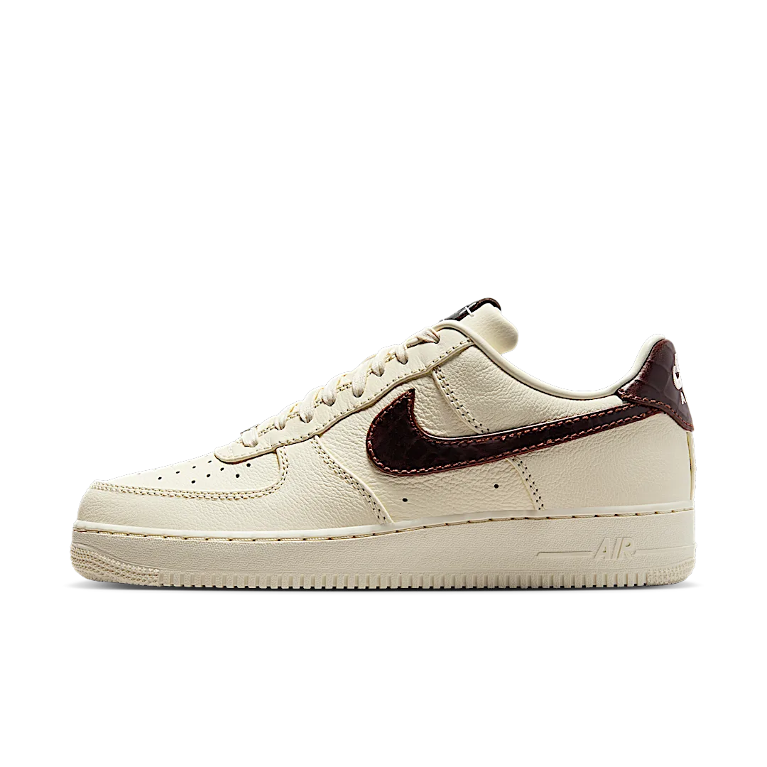 Nike Air Force 1 Low '07 Soft Pearl Brown Croc, Soft Pearl/Ghost-White (IH7332-001)