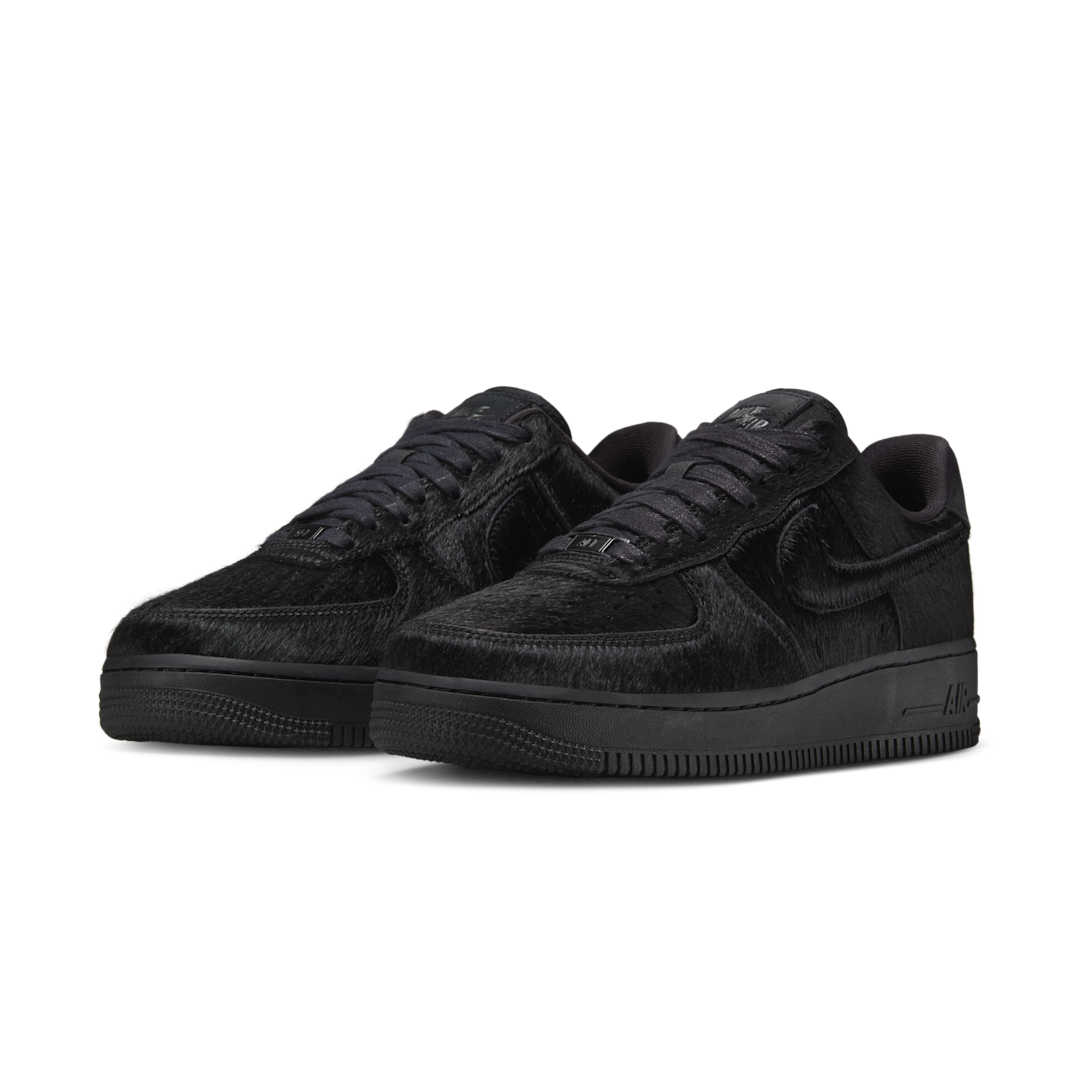 Nike Air Force 1 Low '07 Triple Black Pony Hair, Black/Black/Black (II7398-001)