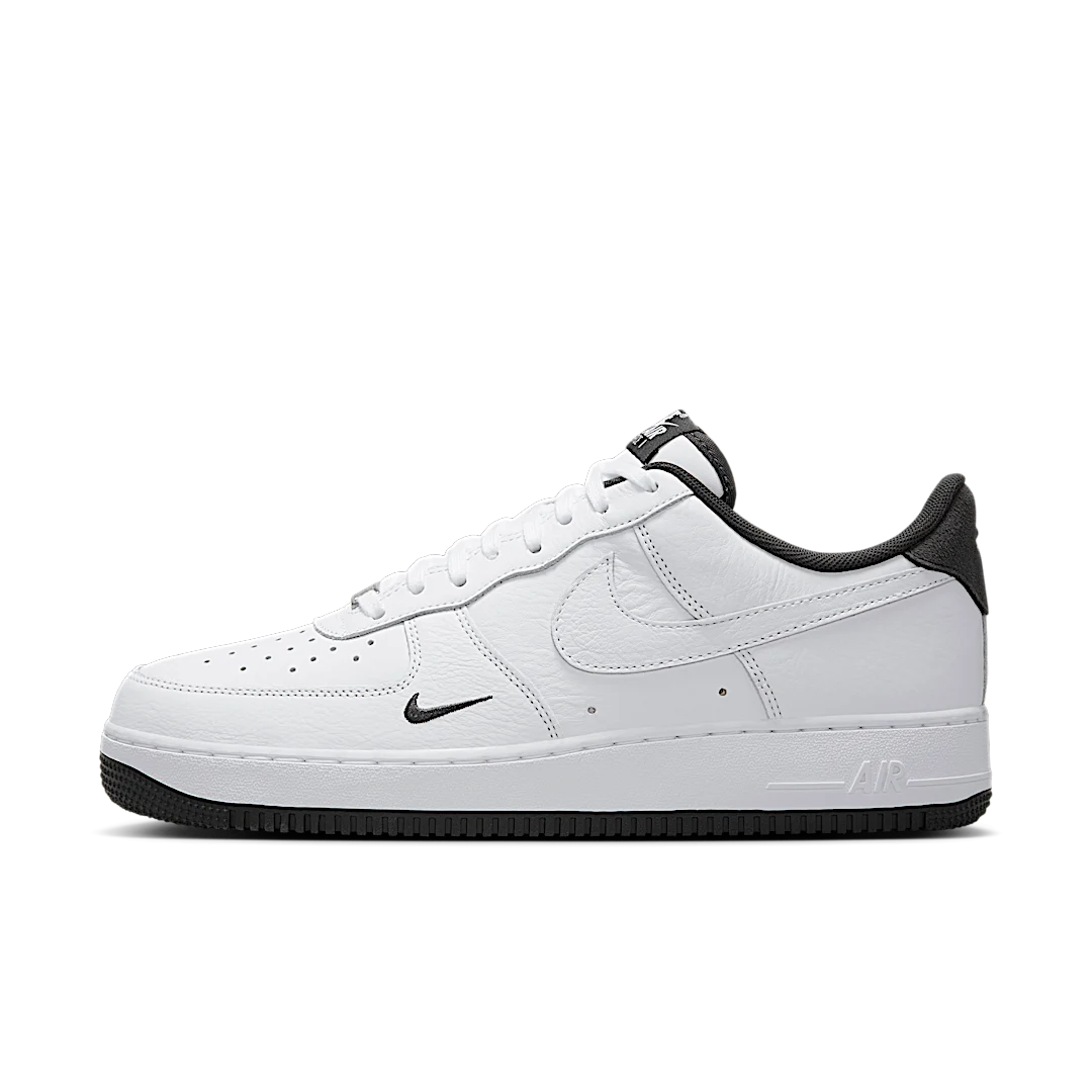Nike Air Force 1 Low '07 White Anthracite Mini Swoosh, White/Anthracite (HM9483-101)