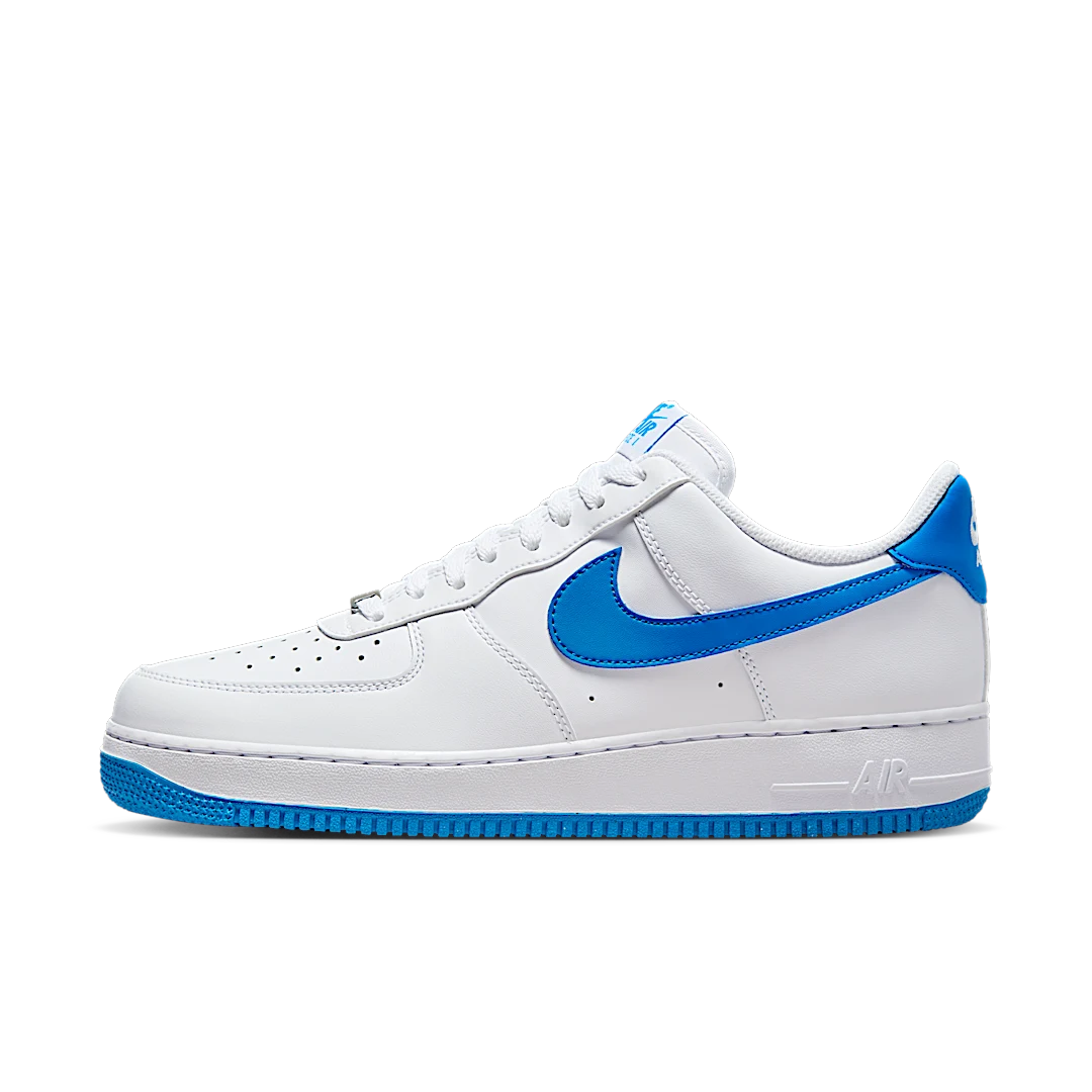 Nike Air Force 1 Low '07 White Photo Blue, White/White/Photo Blue (FJ4146-103)