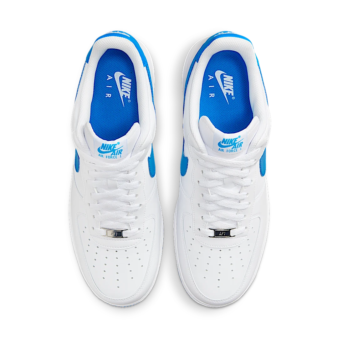 Nike Air Force 1 Low '07 White Photo Blue, White/White/Photo Blue (FJ4146-103)
