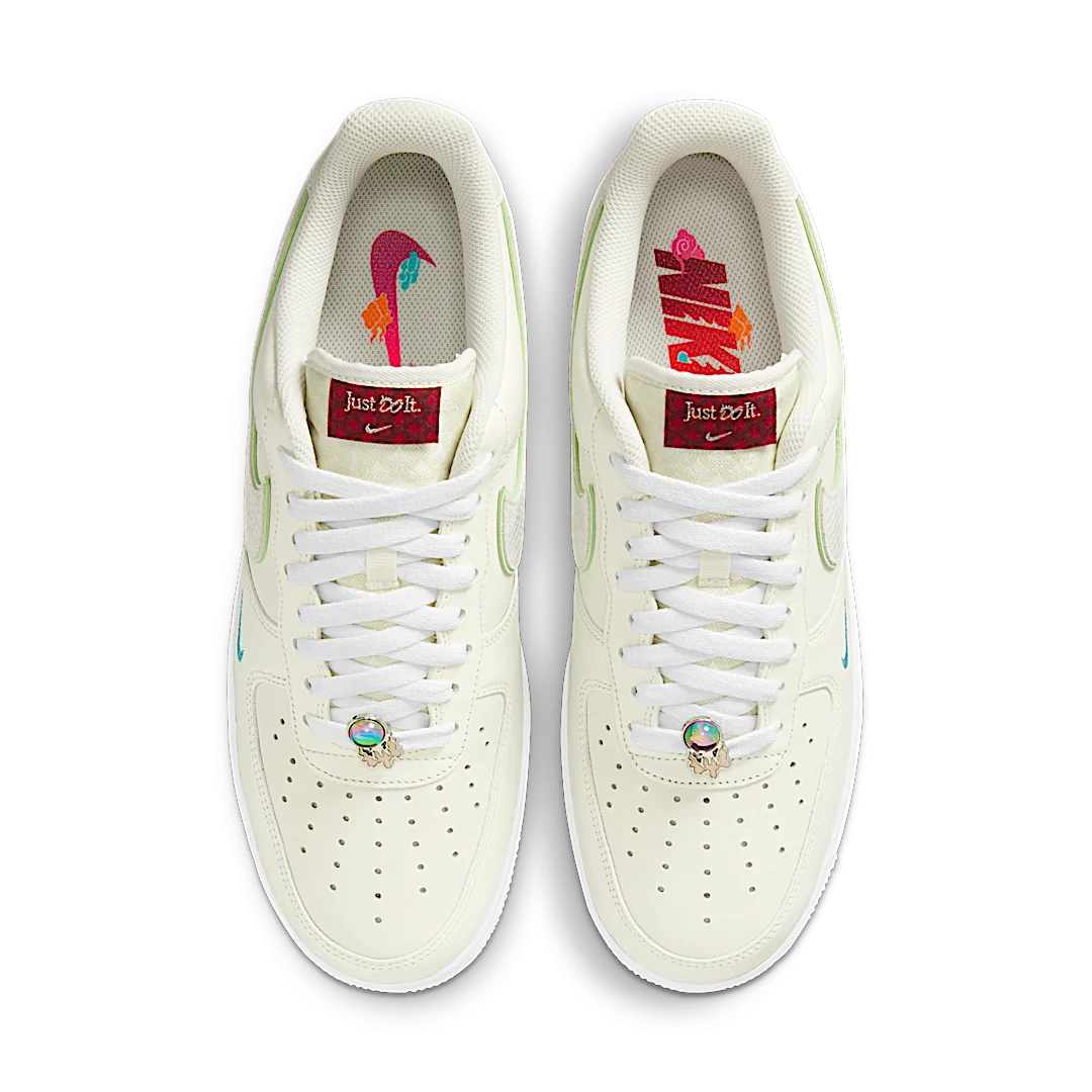 Nike Air Force 1 07 Year of the Dragon, Sail/Vapor Green/Sail (FZ5052-131)