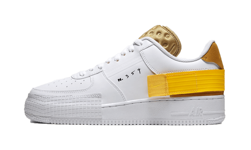 Nike Air Force 1 Type White Gold