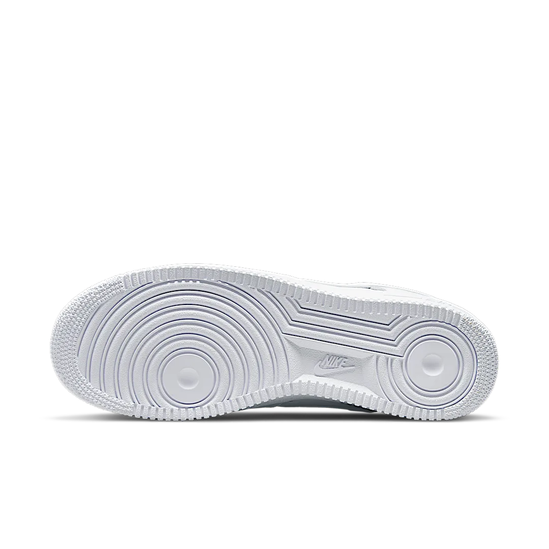Nike Air Force 1 '07 Low Color of the Month Triple White, White/White-White-Metallic Gold (DJ3911-100)