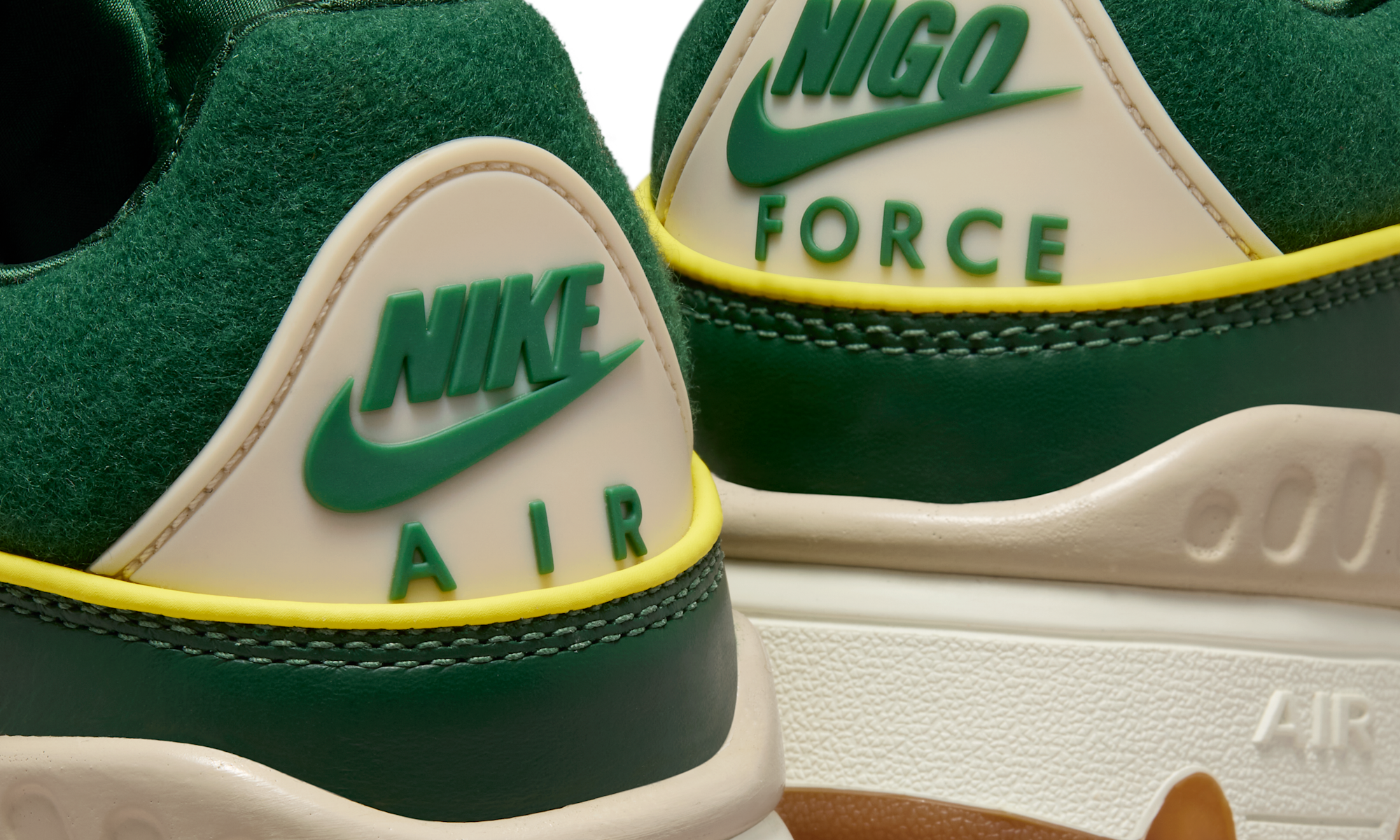 Nike Air Force 3 Low SP Nigo College Pack Forest Green