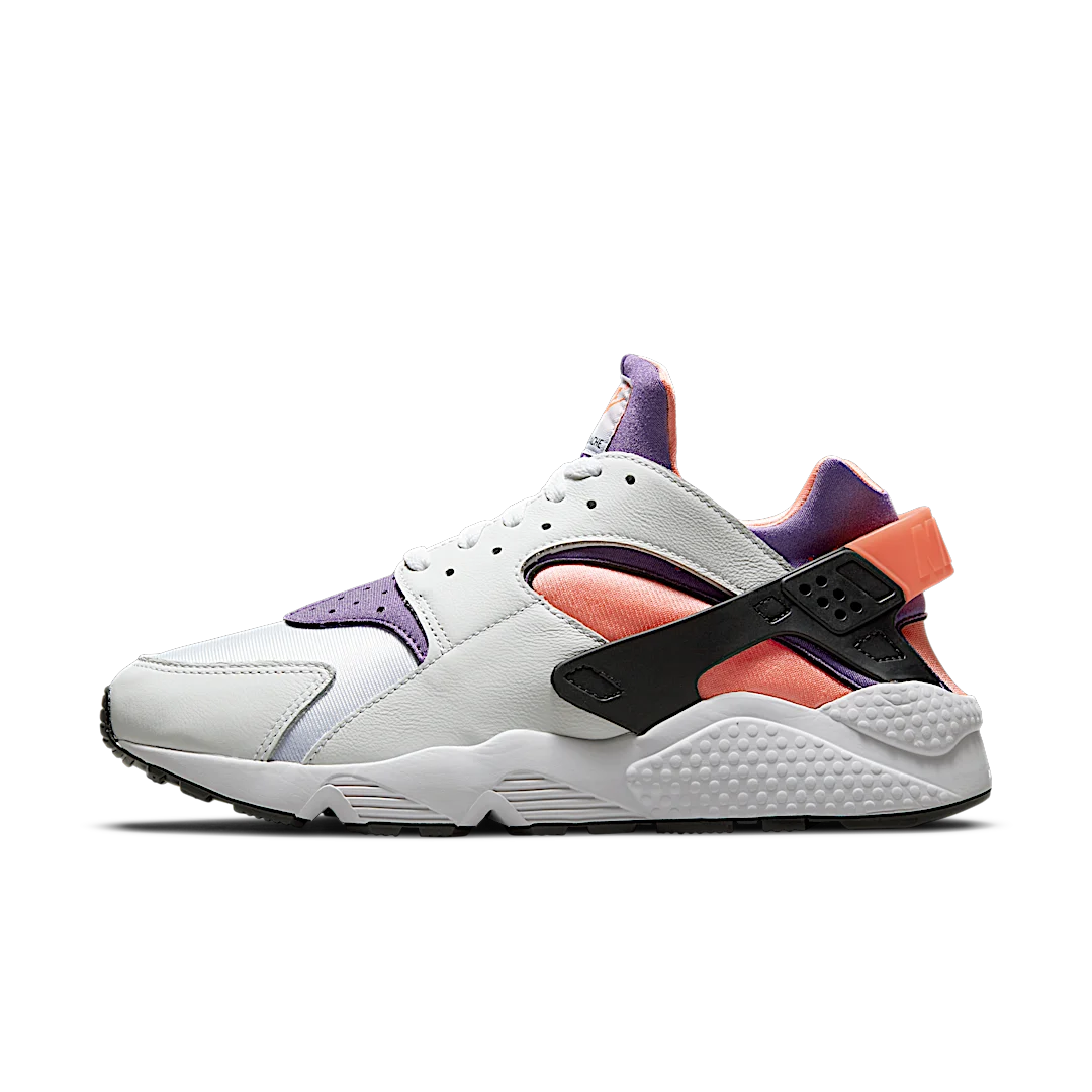 Nike Air Huarache Bright Mango, Bright Mango/White/Purple-Black (DD1068-101)