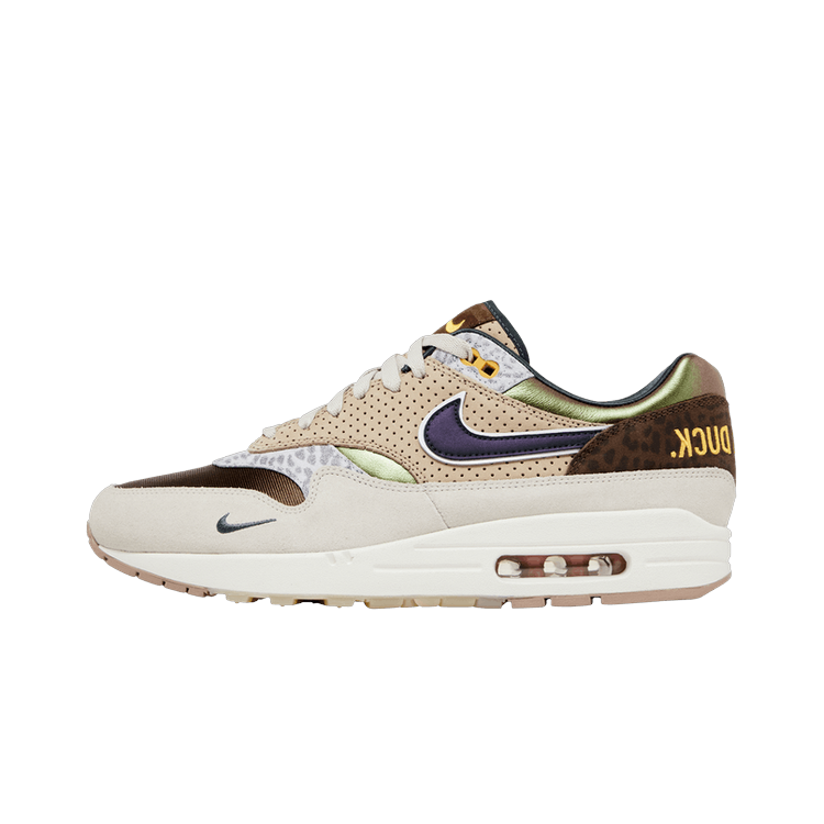 Nike Air Max 1 '87 Premium University of Oregon PE (2024), Hemp/University Gold/Sail/Desert Dust/Cacao Wow (HQ2640-200)
