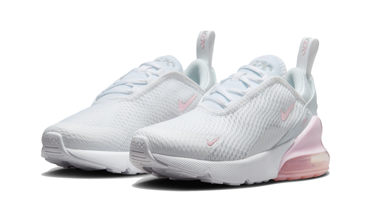 Nike Air Max 270 White Light Smoke Grey Pink Foam (PS)