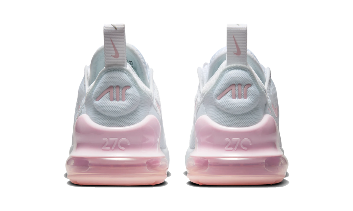 Nike Air Max 270 White Light Smoke Grey Pink Foam (PS)