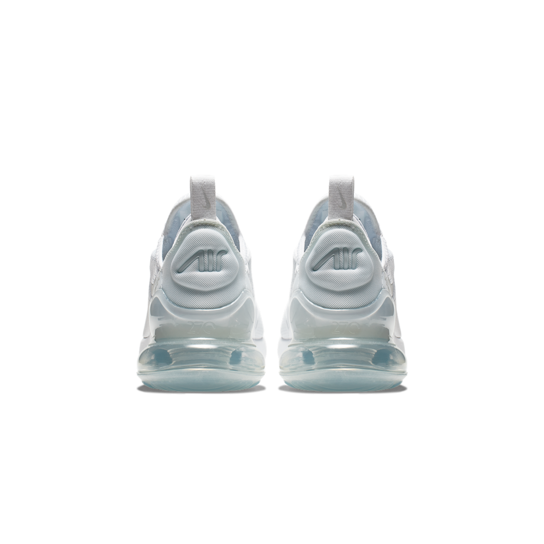 Nike Air Max 270 White Metallic Silver, White/Metallic Silver/White (943345-103)