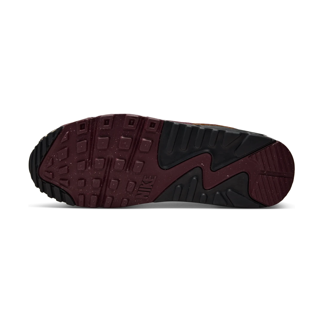 Nike Air Max 90 Leopard Burgundy, Sail/Burgundy Crush/Velvet Brown (IF1619-102)