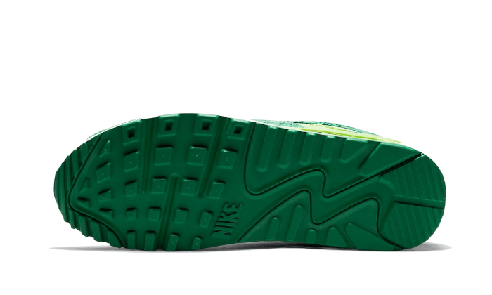 Nike Air Max 90 St Patrick's Day (2021), Pine Green/Mean Green/Spruce Aura/White/Metallic Gold (DD8555-300)
