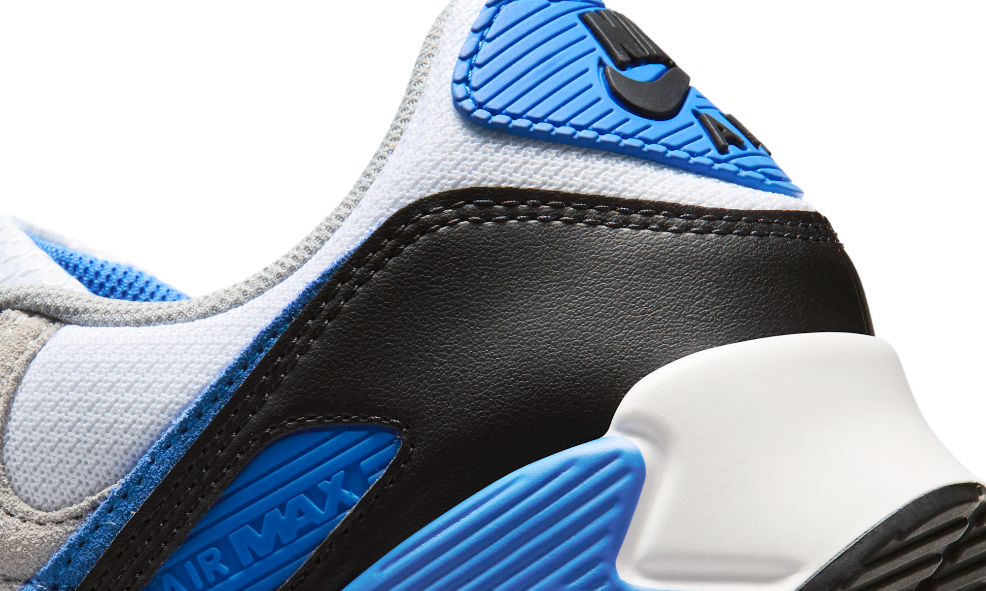 Nike Air Max 90 White Blue Crystal