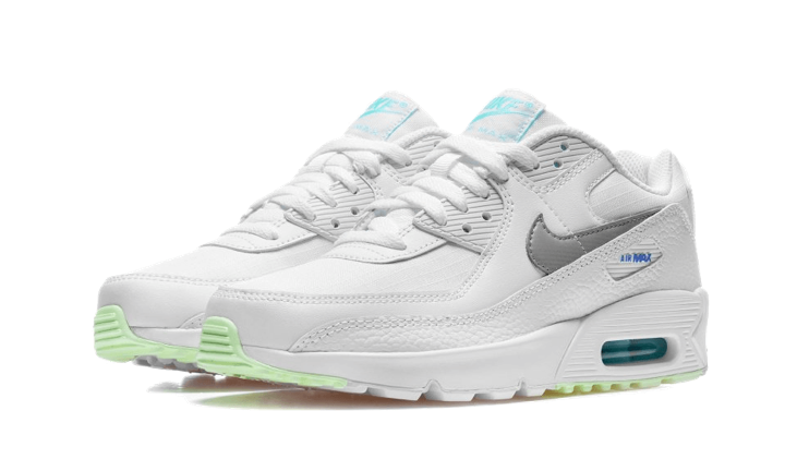 Nike Air Max 90 White Laser Orange Aurora