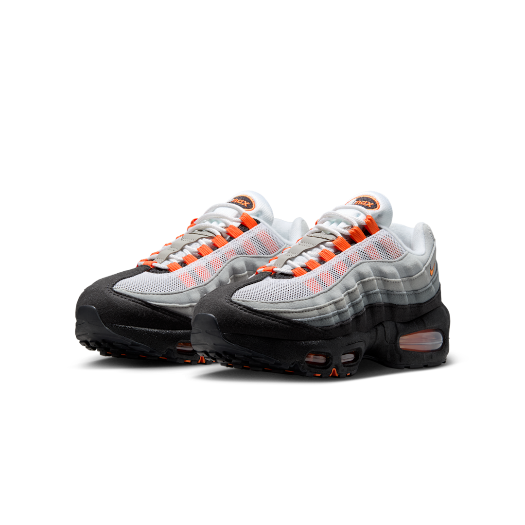 Nike Air Max 95 Big Bubble Black Cool Grey White Bright Mandarin