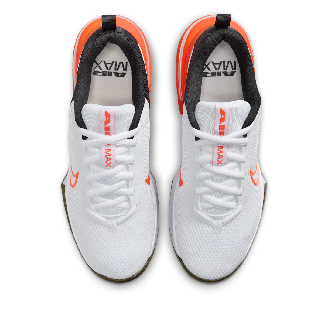 Nike Air Max Alpha Trainer 6 White Black Safety Orange, White/Black/Safety Orange (FQ1833-109)