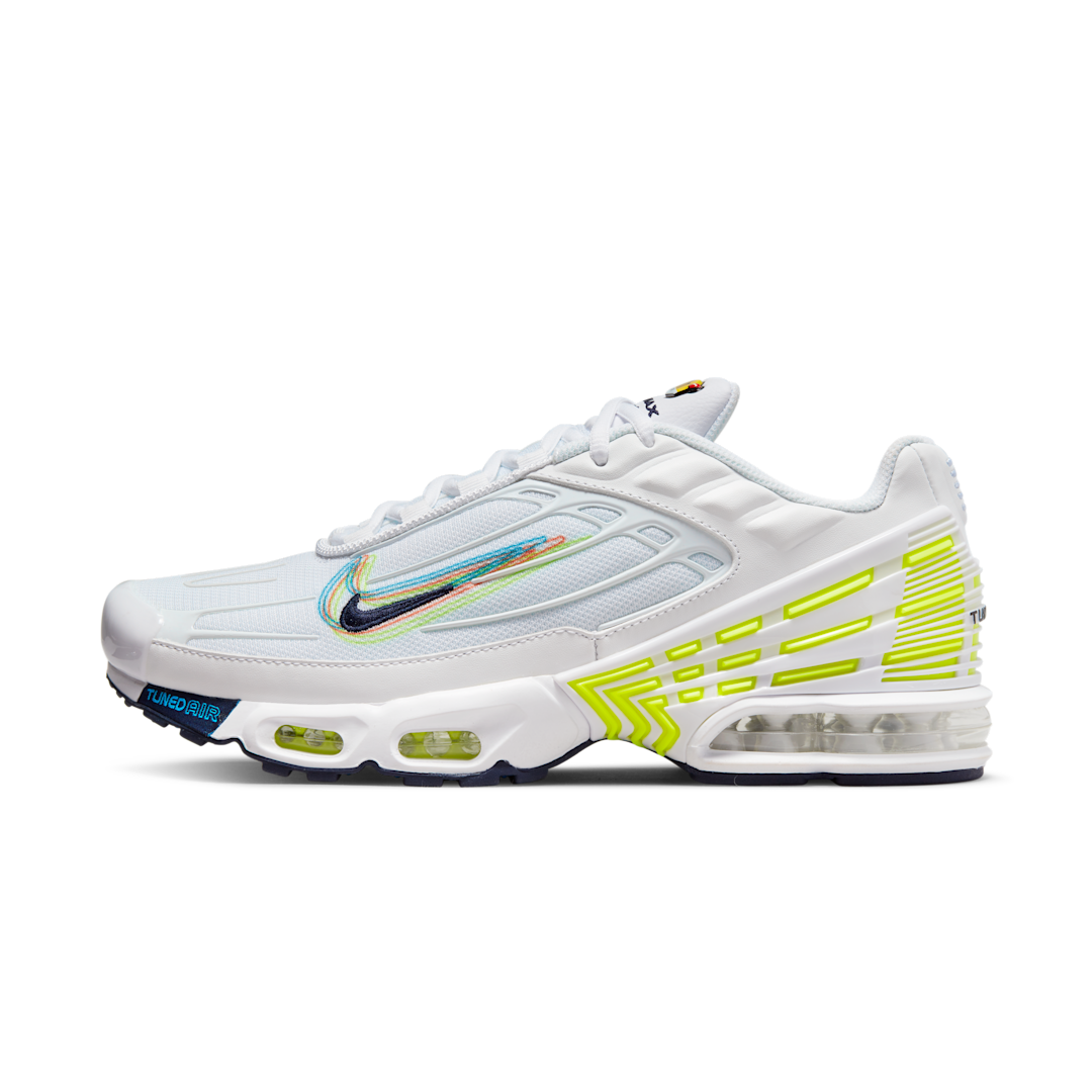 Nike Air Max Plus 3 3D Swoosh White Volt