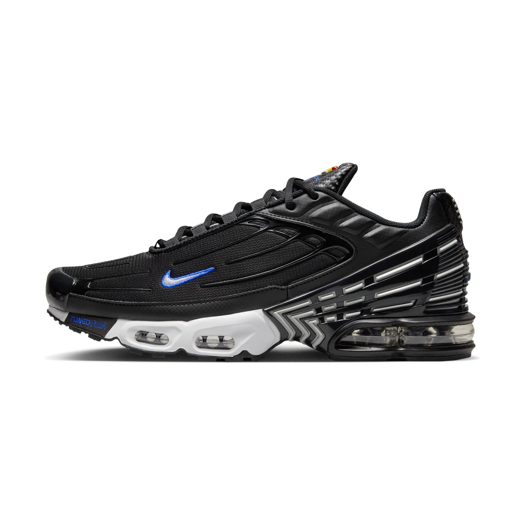 Nike Air Max Plus 3 Black Blue Metallic Silver, Black/Racer Blue/White/Metallic Silver (HF4294-001)