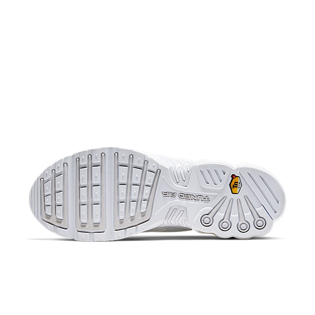 Nike Air Max Plus 3 Triple White, White/White-Vast Grey (CW1417-100)