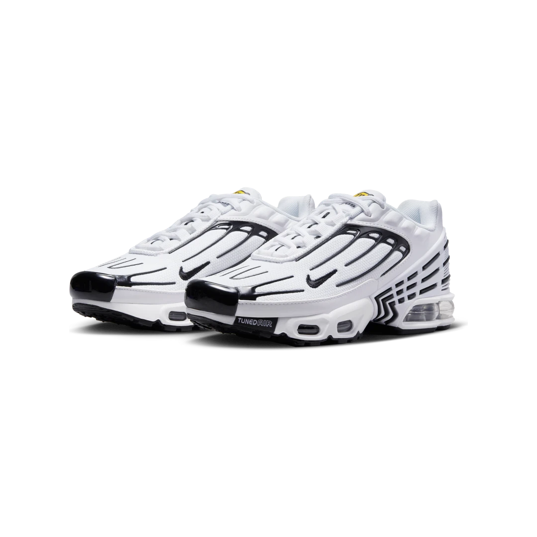 Nike Air Max Plus 3 White Black, White/Black/White/Chile Red (FN3845-100)