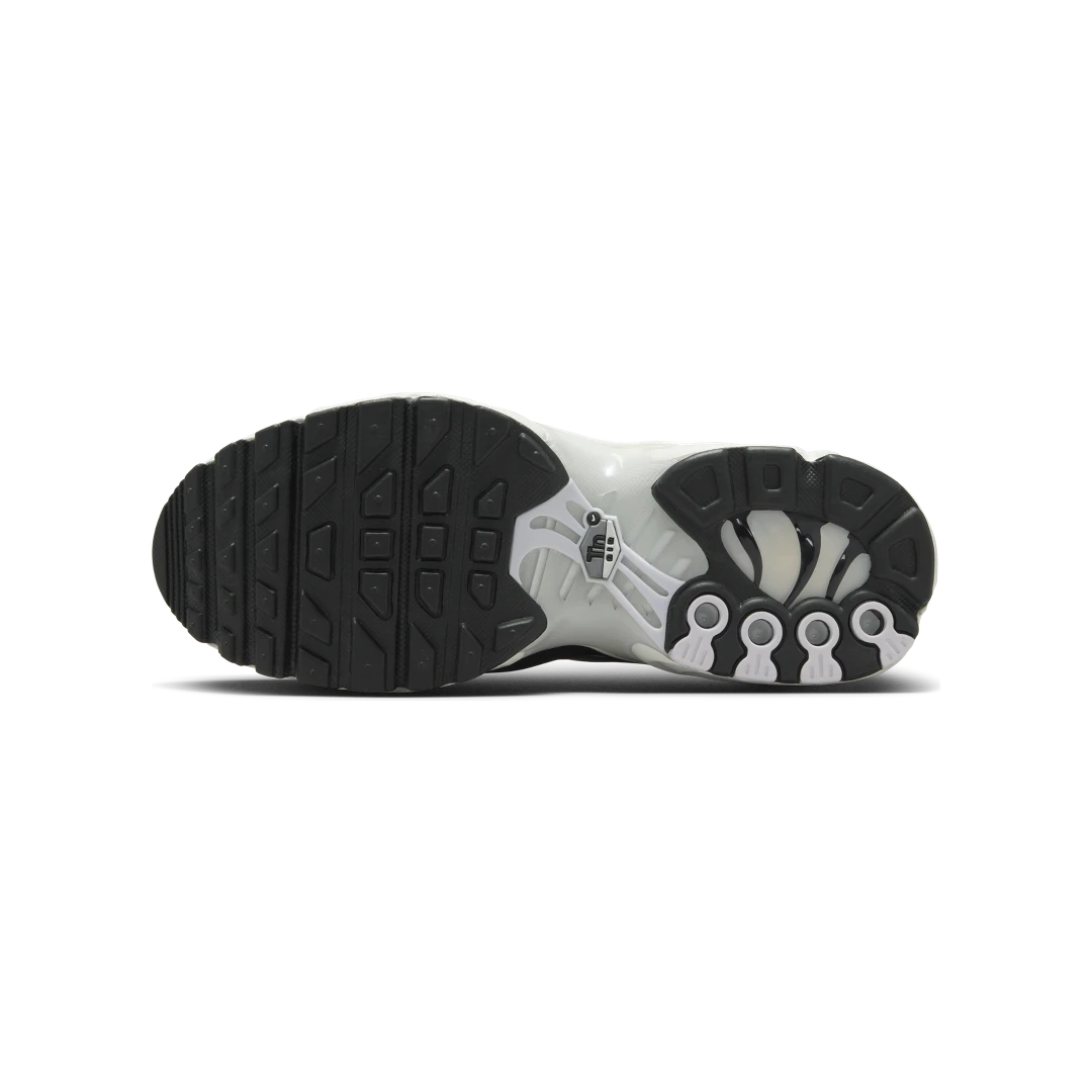 Nike Air Max Plus Black White Sail Metallic Cool Grey, Black/White/Sail/Metallic Cool Grey (CD0609-026)