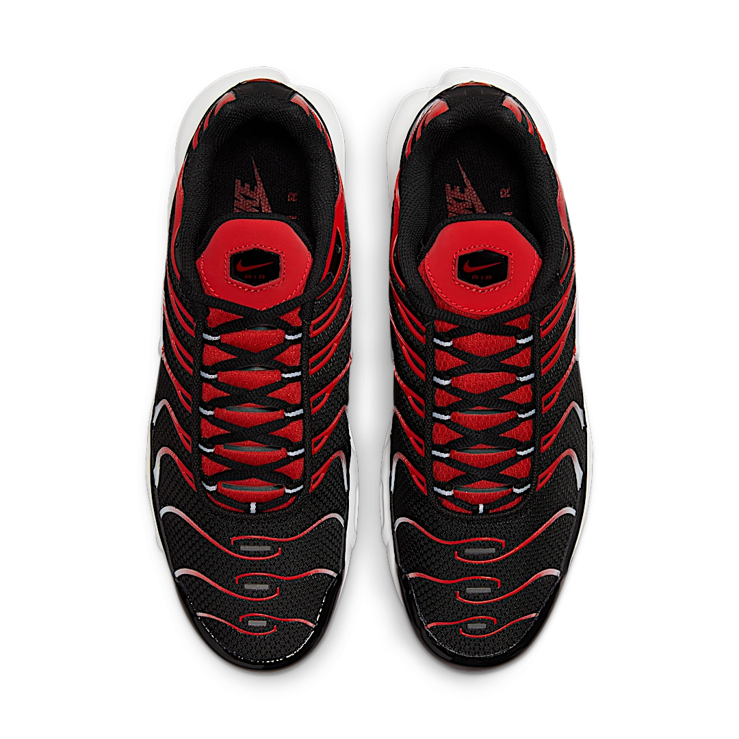 Nike Air Max Plus Black White University Red, Black/White-University Red (DM0032-004)