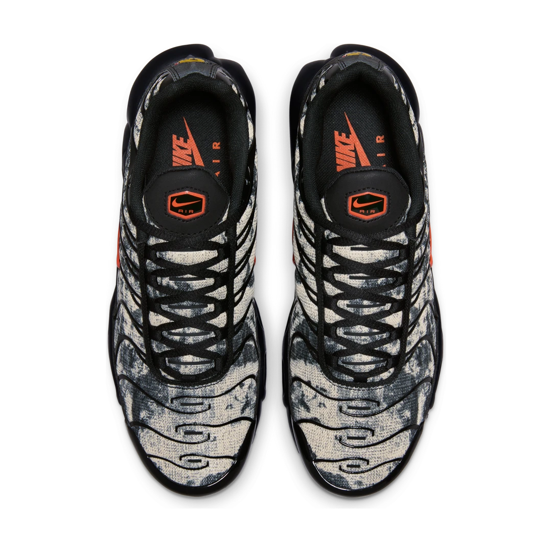 Nike Air Max Plus Camo Black Safety Orange, Black/White/Safety Orange (FV6913-001)