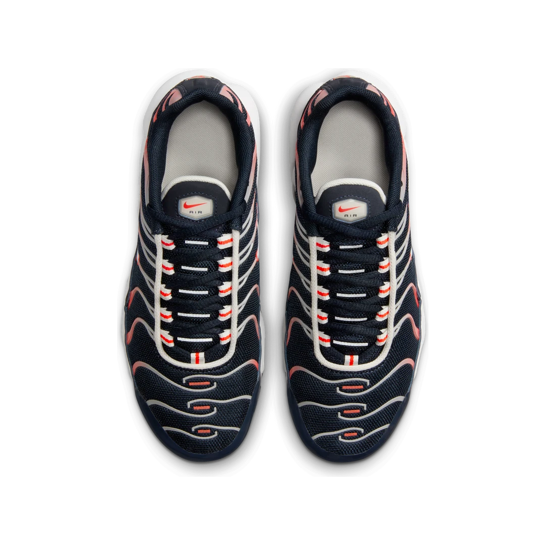 Nike Air Max Plus Dark Obsidian Bright Crimson, Dark Obsidian/Bright Crimson/Light Smoke Grey/Phantom (CD0609-408)