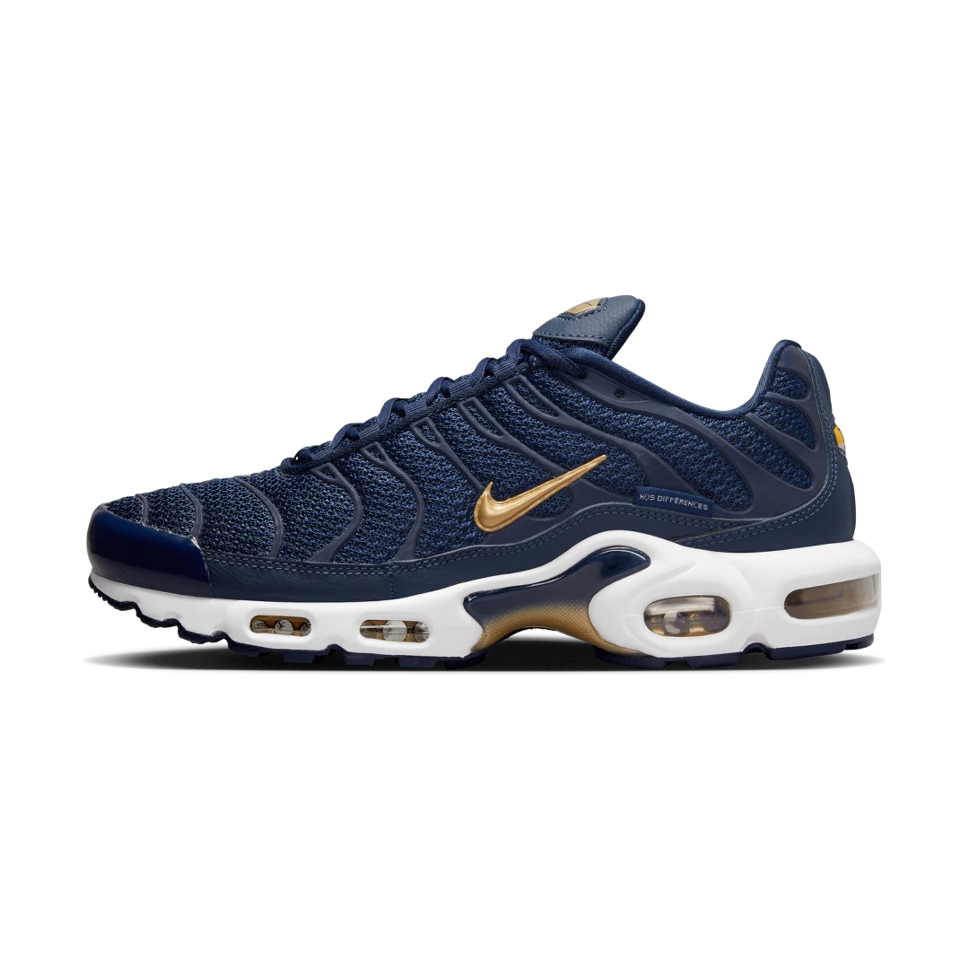 Nike Air Max Plus FFF, Midnight Navy/Metallic Gold (FB3350-400)