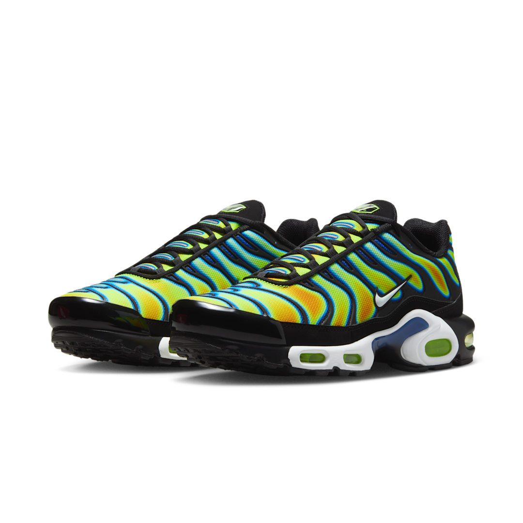 Nike Air Max Plus Heat Map, Yellow/Blue/Black (IH4458-001)