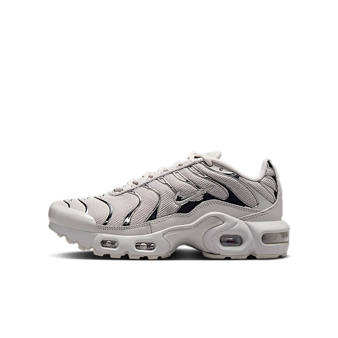 Nike Air Max Plus Light Iron Ore Gym Red Smoke Grey Metallic Silver, Light Iron Ore/Gym Red/Smoke Grey/Metallic Silver (FZ0977-001)