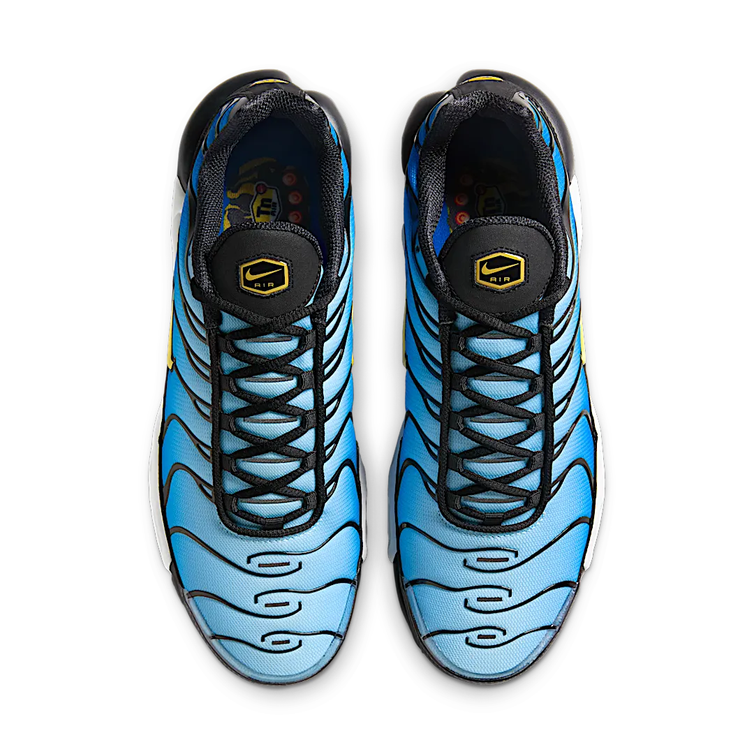 Nike Air Max Plus OG Hyper Blue, Black/Chamois/Sky Blue/Hyper Blue (DX0755-001 / CD0609-032)