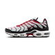 Nike Air Max Plus Pure Platinum Black University Red