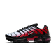 Nike Air Max Plus Pure Platinum University Red Black White