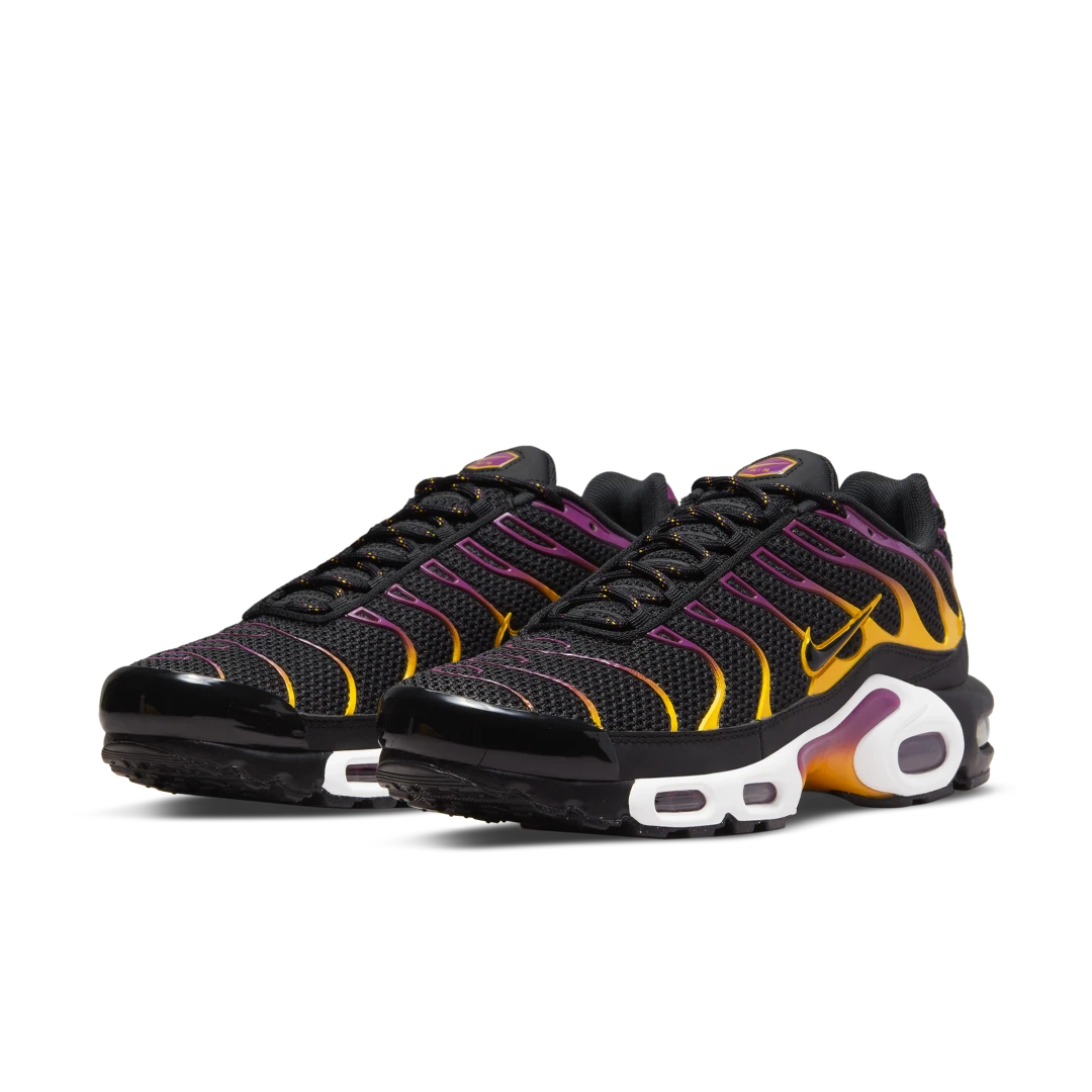 Nike Air Max Plus University Gold Viotech Purple, Black/University Gold/Viotech/Black (DX2663-001)