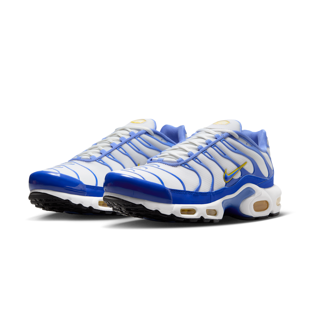 Nike Air Max Plus White Lyon Blue Varsity Maize, White/Polar/Varsity Maize/Lyon Blue (IF6224-100)