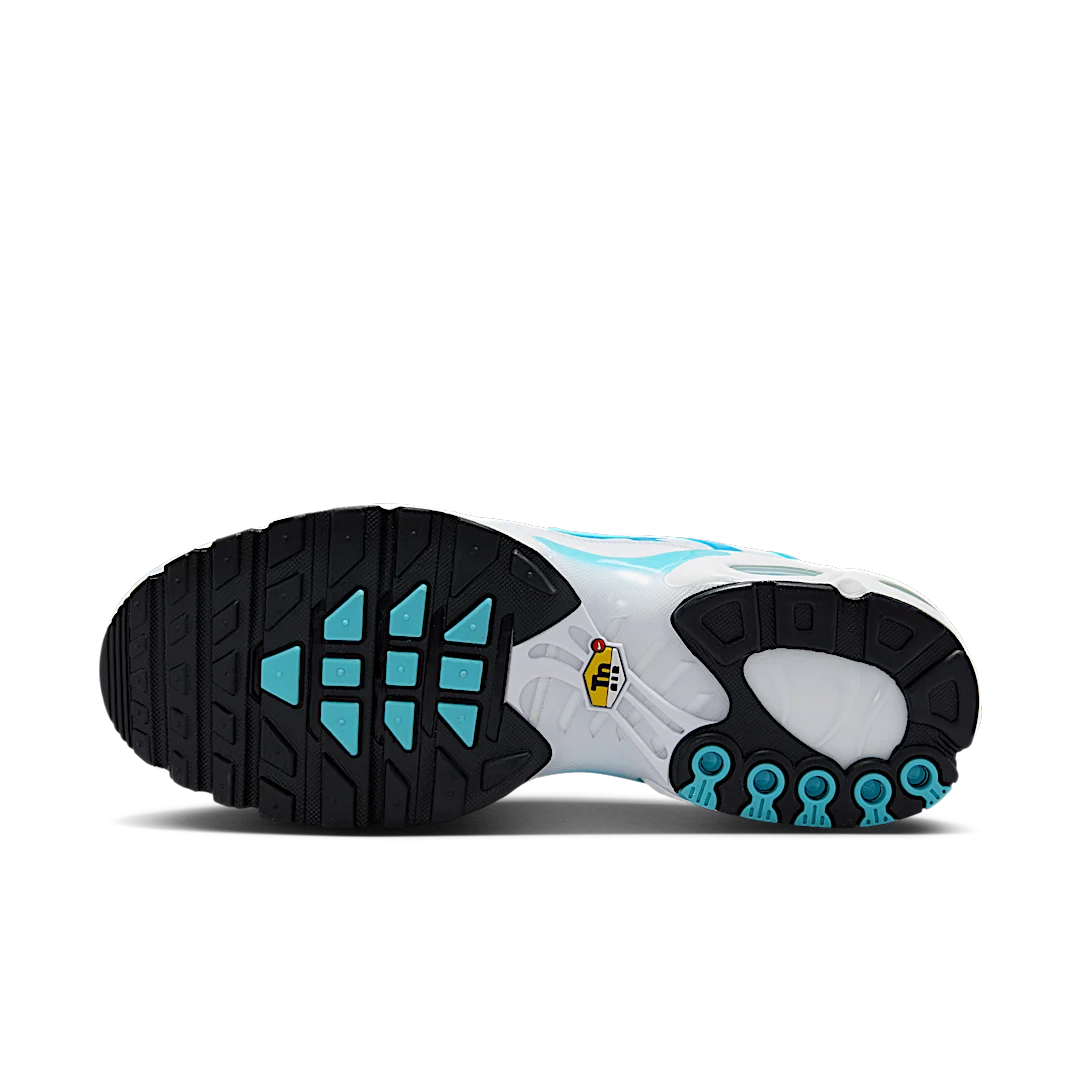 Nike Air Max Plus White Polarised Blue, White/Reflect Silver/Black/Polarised Blue (604133-135)