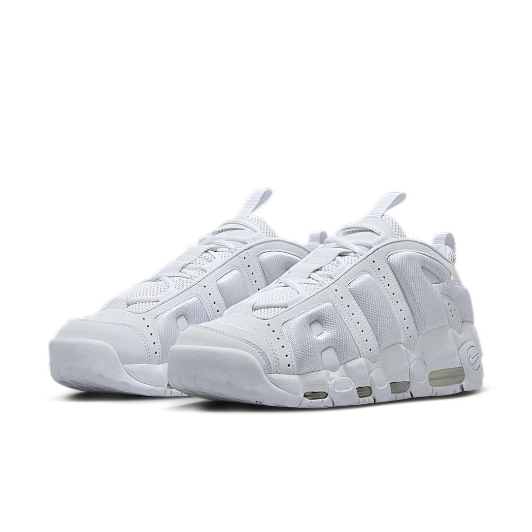 Nike Air More Uptempo Low Triple White