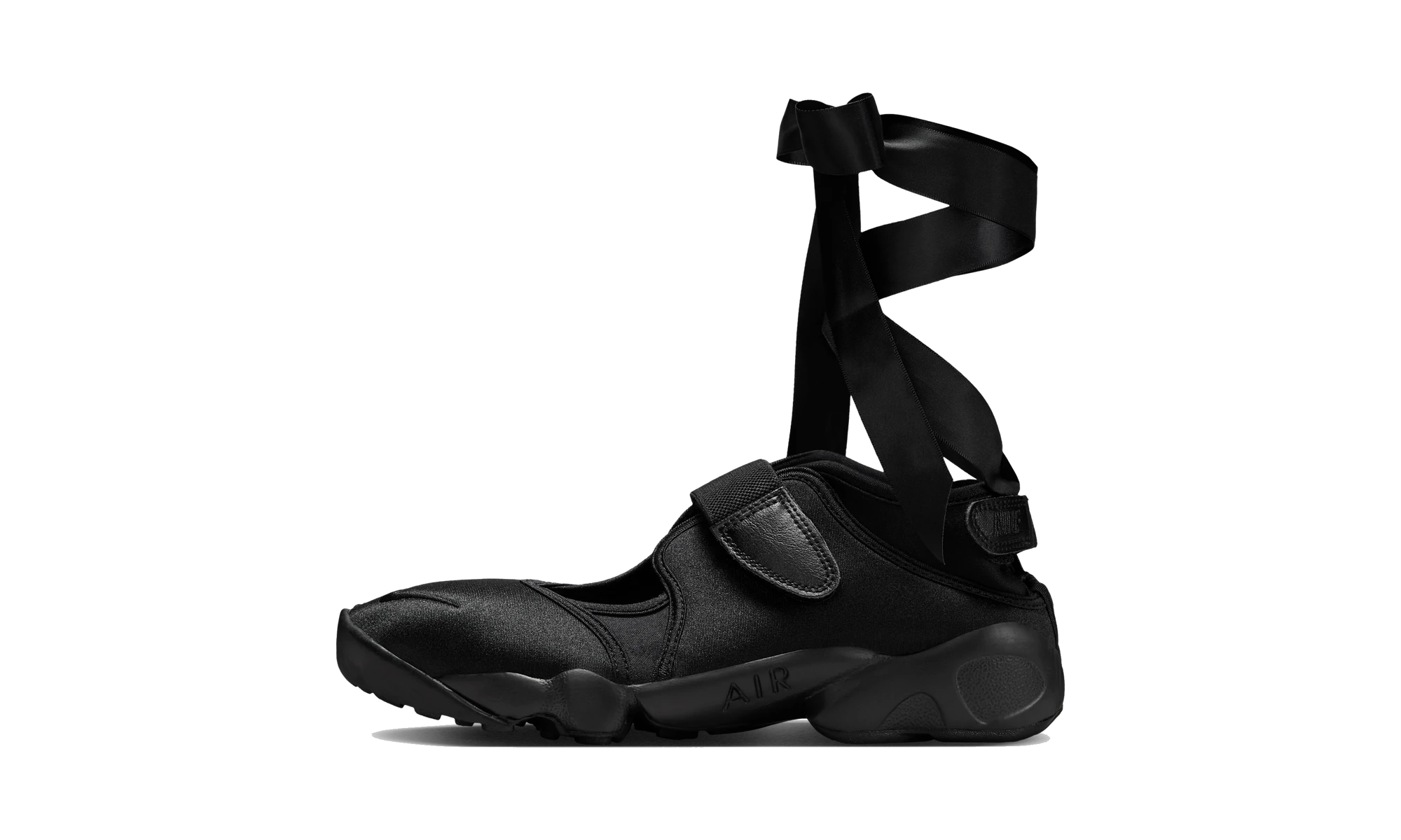 Nike Air Rift Triple Black Satin