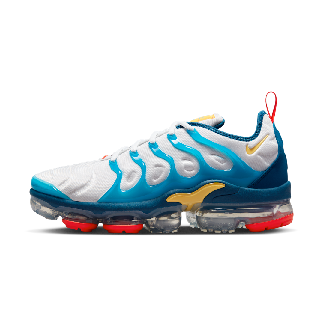 Nike Air VaporMax Plus White Citron Pulse Industrial Blue