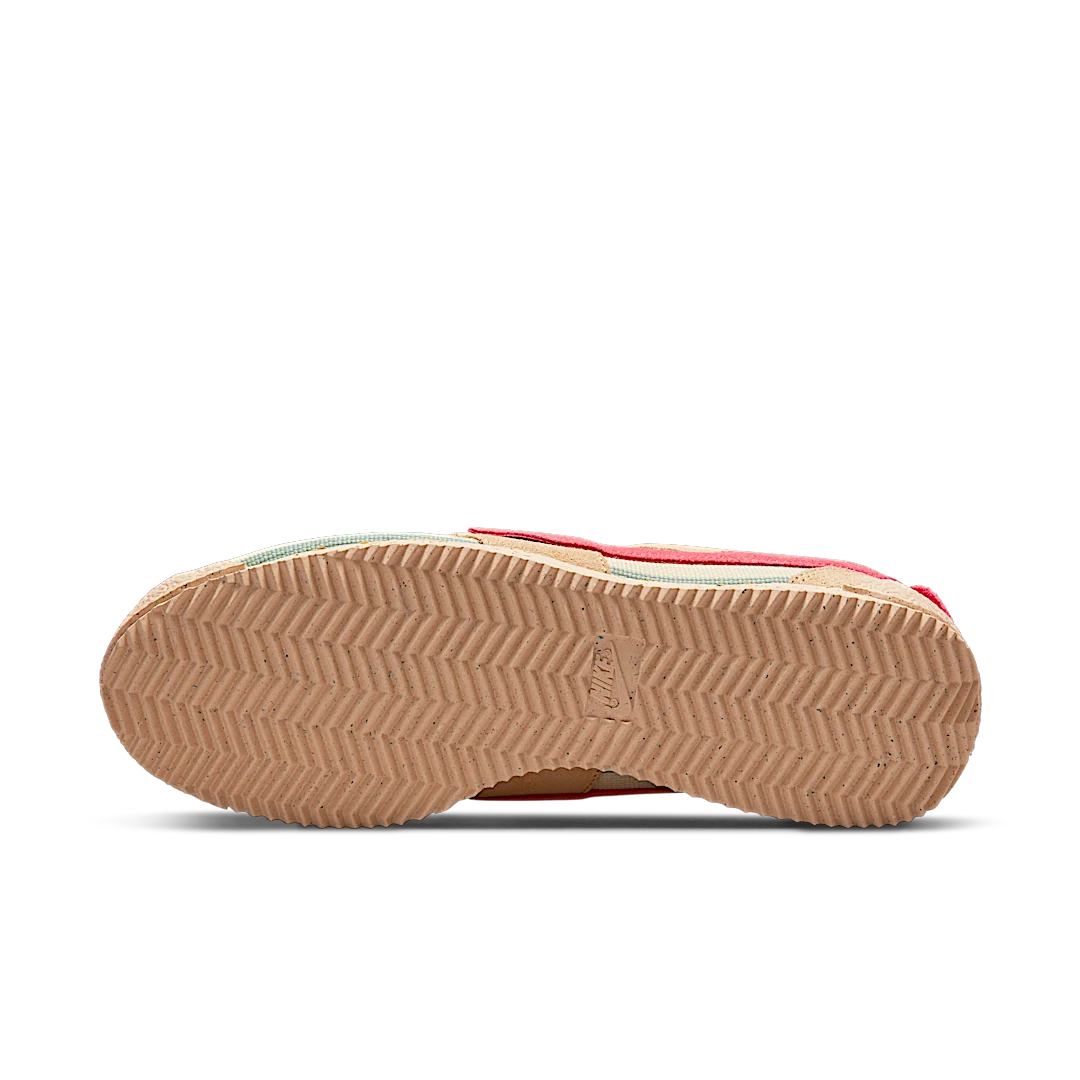 Union LA x Nike Cortez SP Sesame, Grain/Pink Clay-Dutch Green-Bicycle Yellow-Blustery (DR1413-200)