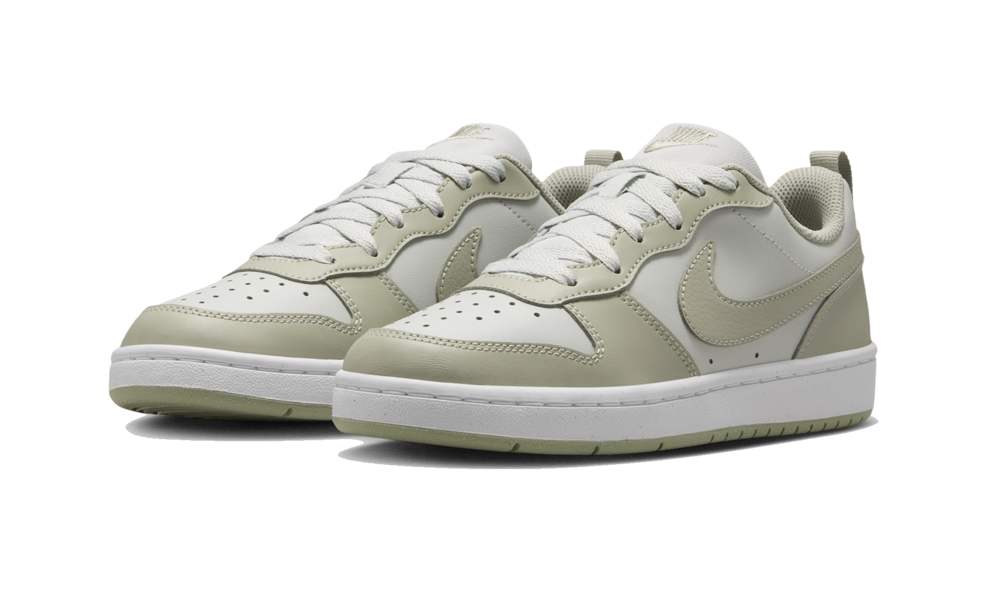 Nike Court Borough Low Light Silver Spruce Fog