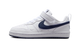 Nike Court Borough Low PS White Midnight Navy