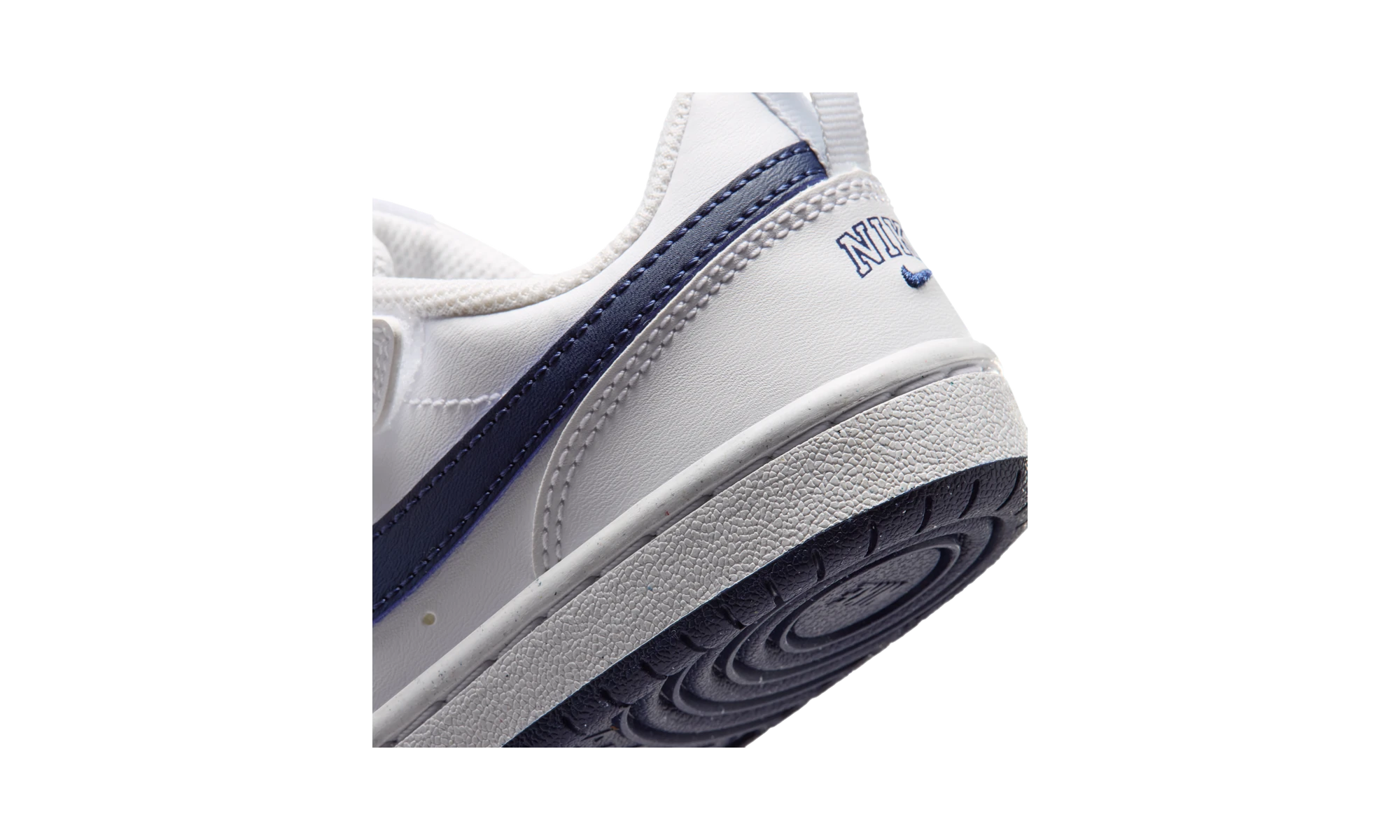 Nike Court Borough Low PS White Midnight Navy