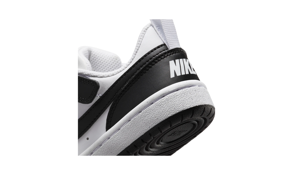 Nike Court Borough Low Recraft Black White (PS)